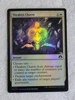 MTG Thraben Charm FOIL - Modern Horizons 3 (MH3) #45 Magic Card NM - Image 1
