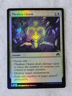 MTG Thraben Charm FOIL - Modern Horizons 3 (MH3) #45 Magic Card NM - Image 2