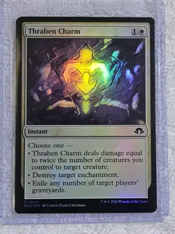 MTG Thraben Charm FOIL - Modern Horizons 3 (MH3) #45 Magic Card NM - Image 4