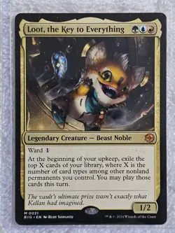 MTG Loot, the Key to Everything Outlaws of Thunder Junction (BIG) #21 Mythic NM - Image 4