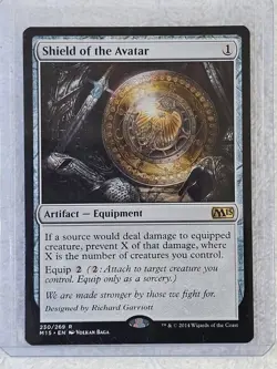 MTG Shield of the Avatar #230 Magic 2015 (M15) Magic Card Rare NM - Image 5