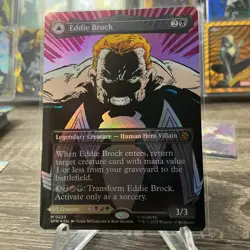 MTG Spider-man Eddie Brock/Venom Lethal Protector 0233 Foil Mint Pack Fresh!! - Image 1