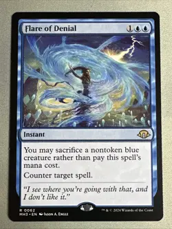 MTG / Flare of Denial / MH3 / #62 / Regular / Rare / NM - Image 1