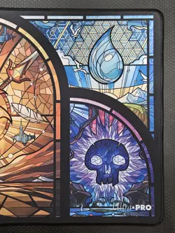 MTG Playmat "Dominaria United Stained Glass Land Medley" Magali Villeneuve #2590 - Image 5