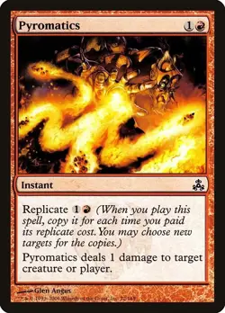 Pyromatics 4x FOIL GPT MTG Guildpact Common 3 MINT +1 NM red - Image 1