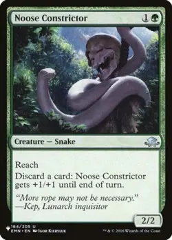 Noose Constrictor - Light Play MTG The List - Image 1
