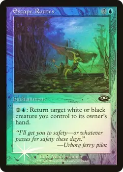 Planeshift MTG FOIL Escape Routes Magic - Image 1