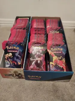 113 /Pokemon Destined Rivals/ Sleeved Booster Packs Bundle - Image 1