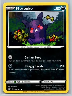 Morpeko #098/163 SWSH05: Battle Styles Uncommon - Pokemon Cards G21 - Image 1