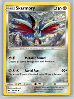 Skarmory #88/149 SM Base Set Common - Pokemon Cards G19 - Image 1