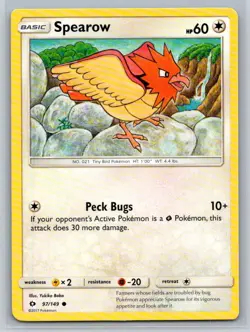 Spearow #97/149 SM Base Set Common - Pokemon Cards G20 - Image 1
