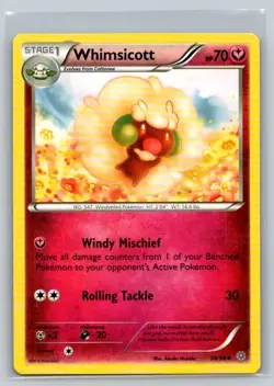 Whimsicott #56/98 XY - Ancient Origins Uncommon - Pokemon Cards G19 - Image 1