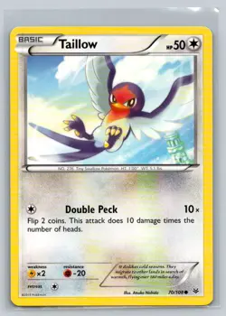 Taillow #70/108 XY - Roaring Skies Common - Pokemon Cards G19 - Image 1