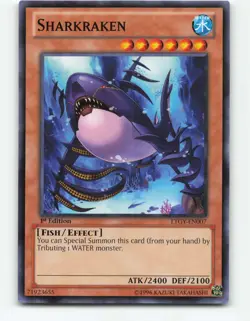Sharkraken LTGY-EN007 1st Edition YuGiOh Card - Image 1