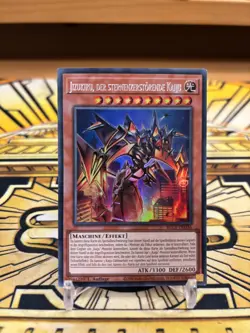 Yugioh Jizukiru, der sternenzerstorende Kaiju BLC1-DE036 Silver Ultra Rare - Image 1