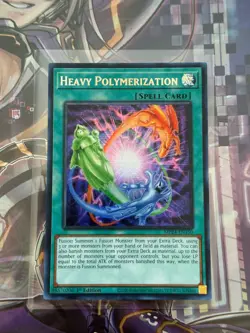 Yugioh Heavy Polymerization MP24-EN150 Prismatic Secret Rare 1st Ed. NM - Image 1