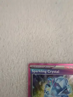 Pokemon TCG Sparkling Crystal 142/142 S&V Stellar Crown Holo Ace Spec Rare Card - Image 2