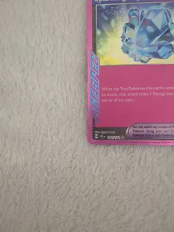 Pokemon TCG Sparkling Crystal 142/142 S&V Stellar Crown Holo Ace Spec Rare Card - Image 4