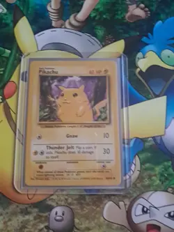 Pikachu 58/102 | Base Set | Non Holo Pokemon Card LP - Image 1