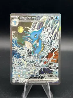 Pokemon Kingdra EX TCG 131 Shrouded Fable Black Star Promo Holo Card NM AG3 - Image 1