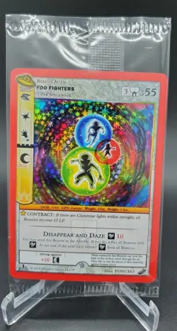 Foo Fighters MetaZoo 1st Edition Full Holo Foil Promo UFO Card. NM/MINT Sealed - Image 1