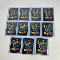 Dragon Ball Z CCG Card LOT Trunks Cuts Down Piccolo’s Stance Orange Stare Down - Image 2