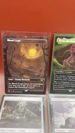 Magic the Gathering Card Lot. Unfinity Duskmourn Innistrad M19 Mythic Holo Lands - Image 2