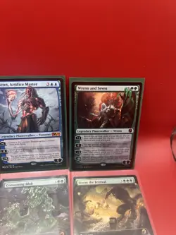 Magic the Gathering Card Lot. Unfinity Duskmourn Innistrad M19 Mythic Holo Lands - Image 4