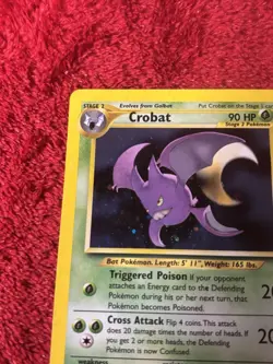 Crobat 04/64 Neo Revelation Holo Wotc Pokemon Card Vintage Played - Image 3