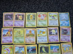 Pokemon Base Set Fourth Print Cards X29 Bundle WOTC UK 1999-2000 LP-NM - Image 2