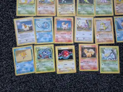 Pokemon Base Set Fourth Print Cards X29 Bundle WOTC UK 1999-2000 LP-NM - Image 4