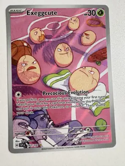 Exeggcute 192/191 Sv08: Surging Sparks 2024 Pokemon Card TCG NM - Image 1