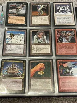 MTG Ice Age Complete Set NM All 383 Cards ALL GLOSSY EXTREMElY RARE - Image 1