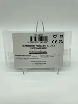 Pokemon Center Exclusive Professor's Research SWSH178 Willow Promo Card Sealed - Image 1
