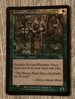 Krosan Wayfarer Foil Judgement - Near Mint - Image 1