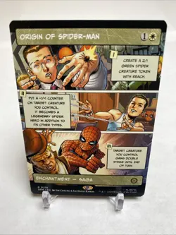 Origin of Spider-Man (Borderless) Marvel's Spider-Man Regular #218 Mint / NM - Image 1