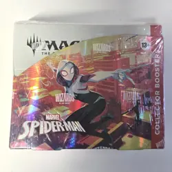 Magic: The Gathering Marvel’s Spider-Man Collector Booster Box 12 Packs *Damaged - Image 1