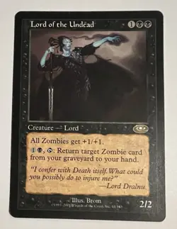1x Lord of the Undead Moderate Play, English Planeshift MTG Magic - Image 1