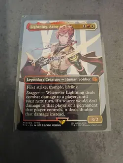Lightning, Army of One (0400) (Borderless) Final Fantasy Regular - Image 1