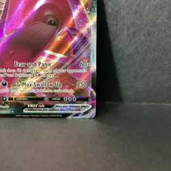 Pokemon 2021 TCG Gengar VMAX Fusion Strike Holo Card 157/264 SWSH08 - Image 5