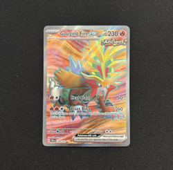 Gouging Fire ex 188/162 Sv05: Temporal Forces Holo Full Art Rare Pokemon - Image 1