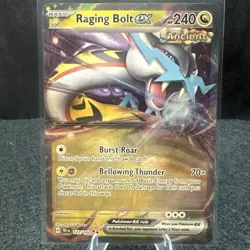 Pokemon TCG - Raging Bolt ex 123/162 - Temporal Forces - Ultra Rare NM - Image 1