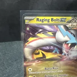 Pokemon TCG - Raging Bolt ex 123/162 - Temporal Forces - Ultra Rare NM - Image 3