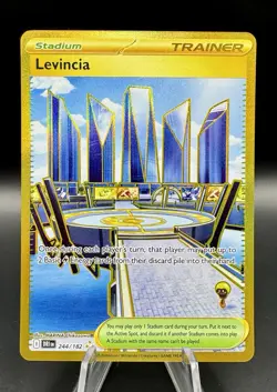 Pokemon TCG Levincia Card 244/182 Destined Rivals Series - Image 1