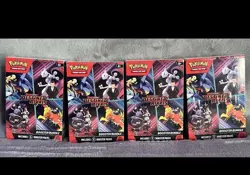 Destined Rivals Booster Bundle Pokemon Scarlet & Violet Lot Of 4 - Image 3