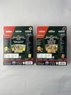 Pokemon TCG Deluxe Battle Deck - Set of 2 - Ninetales ex and Zapdos ex - Image 2