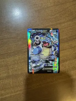 Pokemon Blastoise EX XY122 Black Star Promo Full Art - Image 1