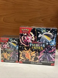 Lot Of 2 Pokemon TCG: Paldean Fates Booster Bundles Bundle ❗❗❗❗ - Image 1