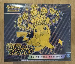 Pokemon TCG Scarlet & Violet Surging Sparks Elite Trainer Box ETB New & Sealed - Image 1