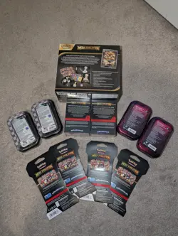 Pokemon Mega Evolution Sealed Lot ETB Booster Bundle Mini Tins Sleeved Packs - Image 2